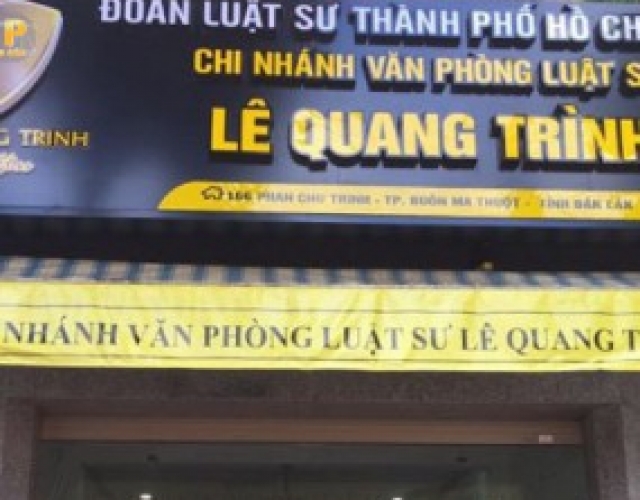 Làm Bảng Hiệu Văn Phòng Luật Sư Đồng Nai