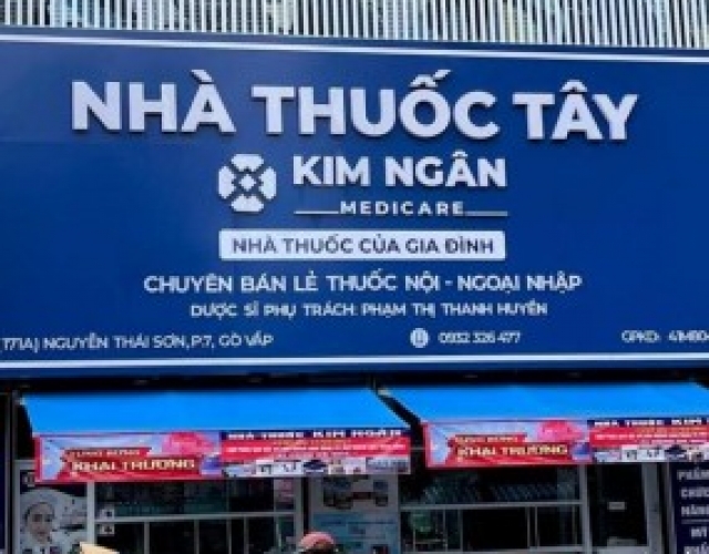 Thi Công Bảng Hiệu Bán Thuốc Tây Tại Biên Hòa