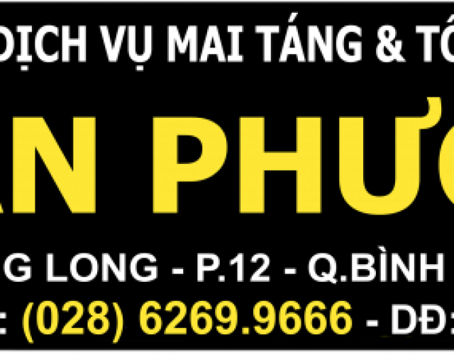 Thi Công Bảng Hiệu Dịch Vụ Tang Lễ Tại Biên Hòa