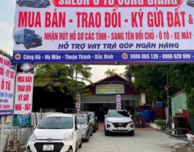 Thi Công Bảng Hiệu Mua Bán Xe Cũ Tại Biên Hòa