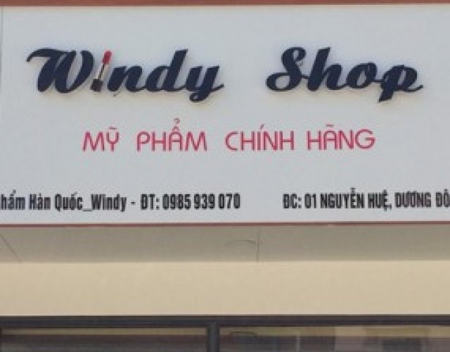 Thi Công Bảng Hiệu Shop Mỹ Phẩm Biên Hòa