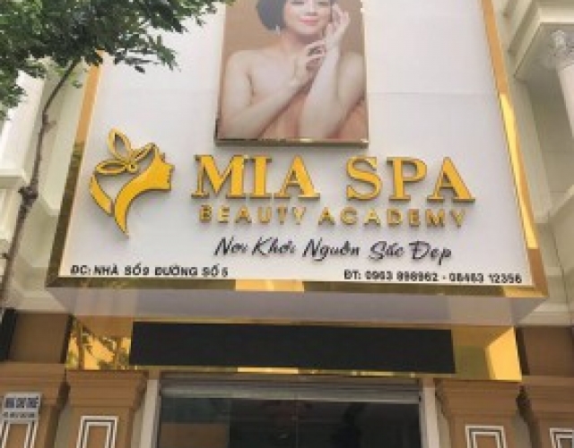 Thi Công Lắp Đặt Bảng Hiệu Spa Massage Tại Biên Hòa