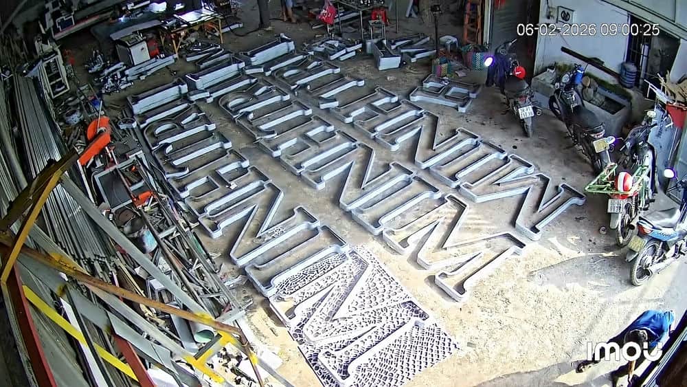 Gia công chữ inox Phú Quốc