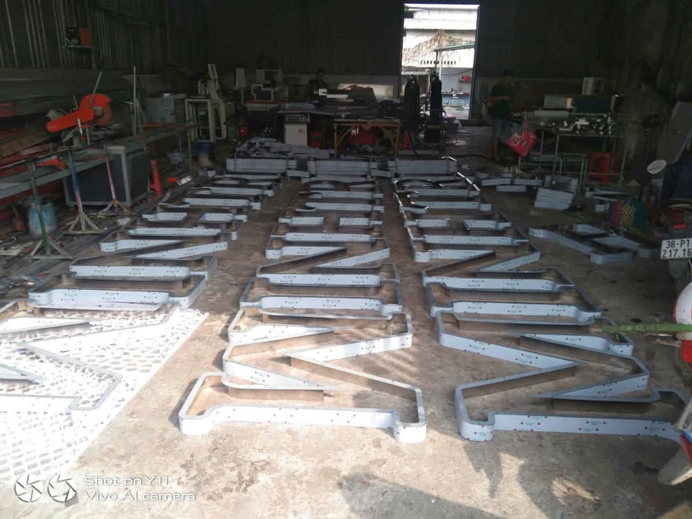 Gia công chữ inox giá rẻ - chuyên nghiệp tại Nghyễn Gia Phát