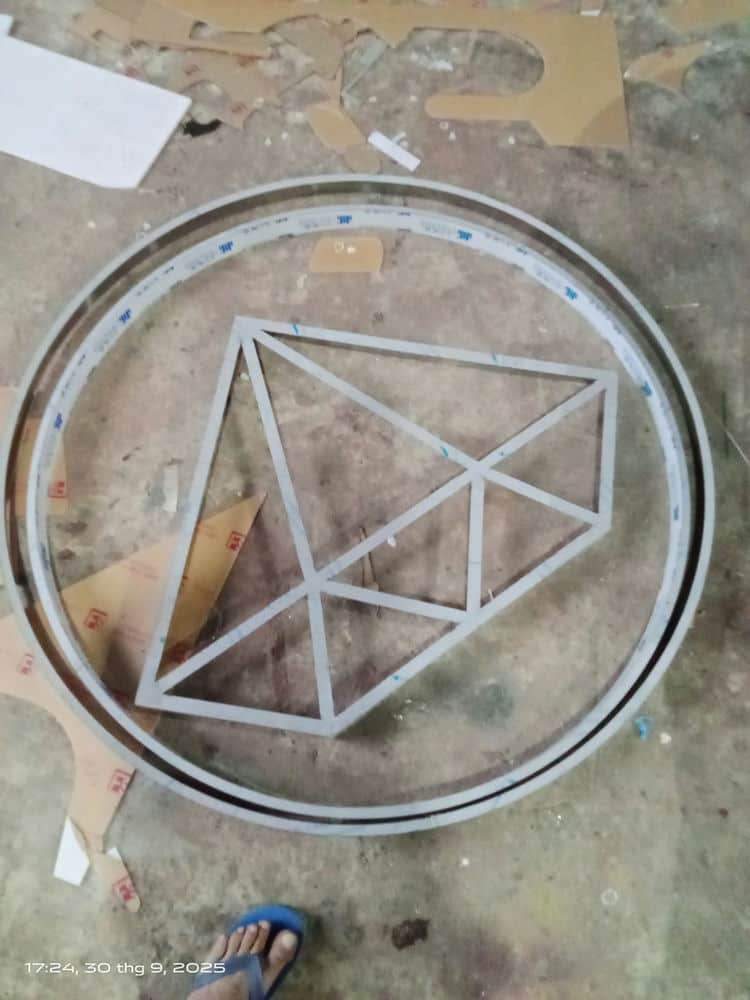 Gia công chữ inox giá rẻ - chuyên nghiệp tại Nghyễn Gia Phát