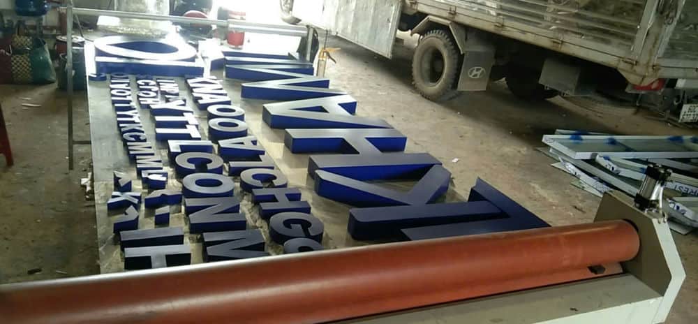 Gia công chữ inox đà nẵng