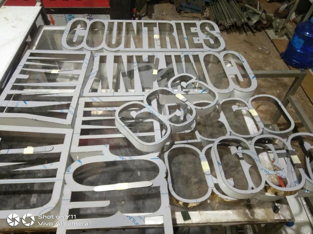 Gia công chữ inox đà nẵng