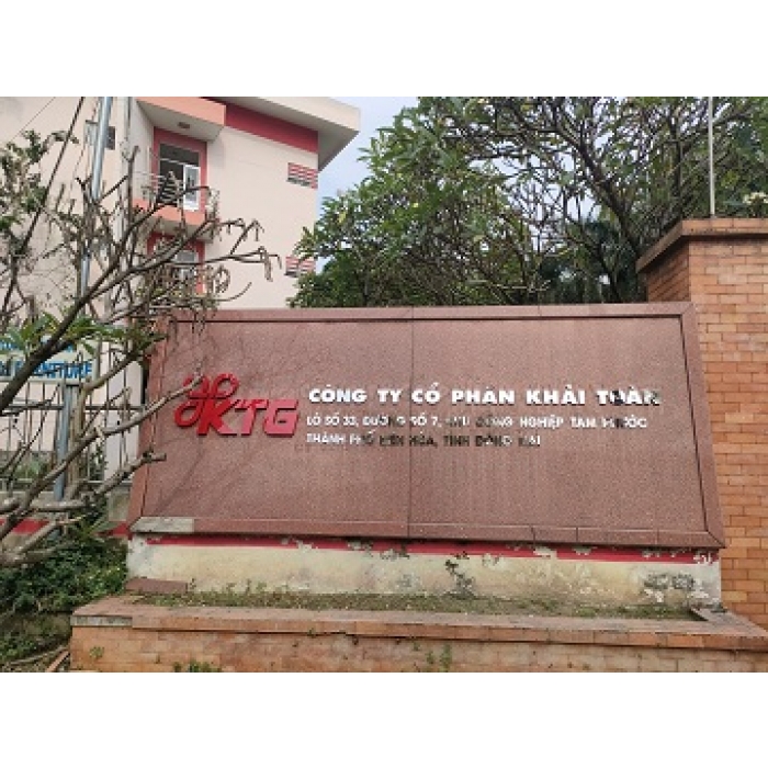 Thi Công Chữ Nổi Inox Tại Biên Hòa – KCN Tam Phước