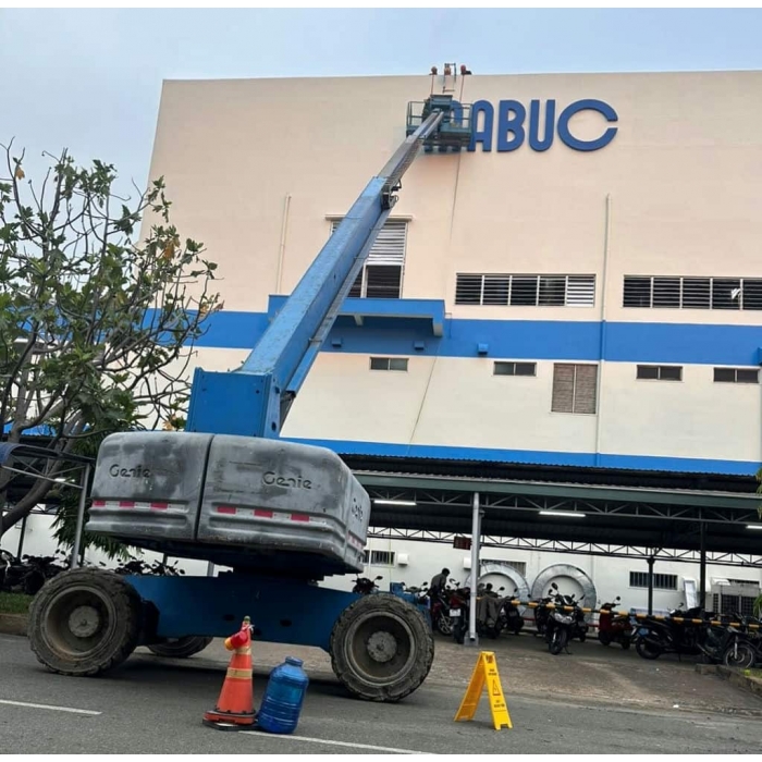 Lắp đặt chữ inox Biên Hòa công ty MABUCHI