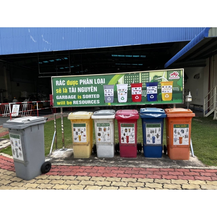 Thi công bảng hiệu Long Thành Công ty Ajinomoto
