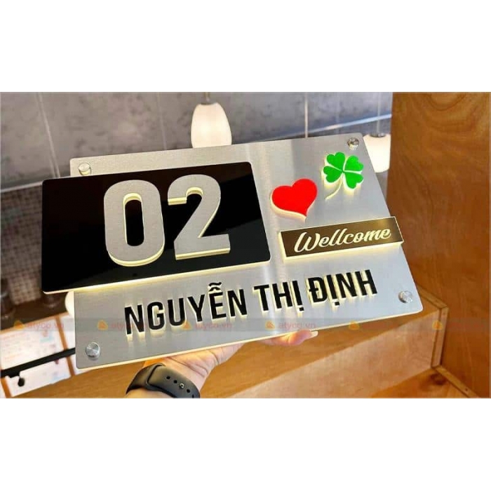 Làm biển số nhà ở Biên Hòa – Nguyễn Gia Phát