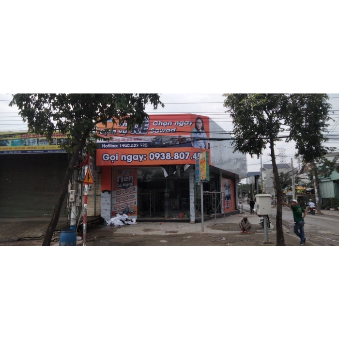 Làm bảng hiệu alu Bình Chuẩn