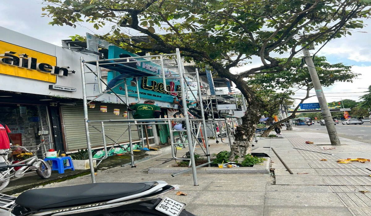 Thi công Bảng hiệu alu Phường Trung Dũng Biên Hòa - Shop Liên Liên 1 Làm bảng hiệu alu