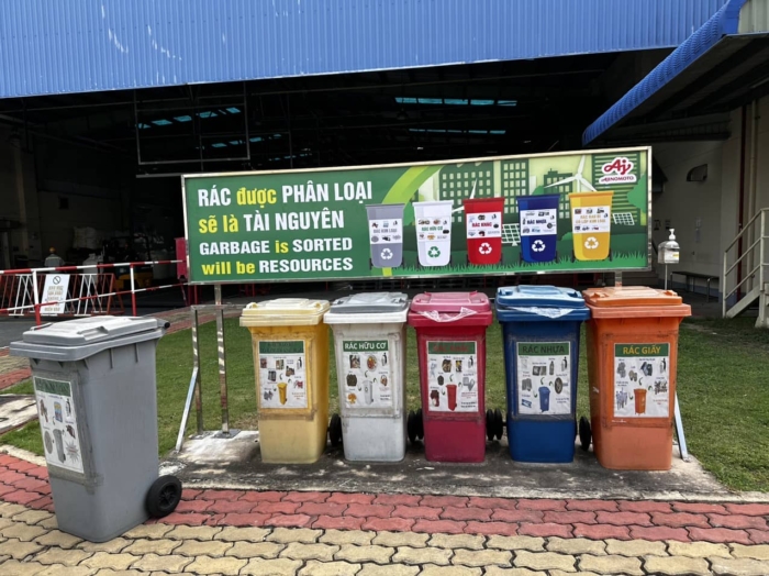 Thi công bảng hiệu Long Thành Công ty Ajinomoto 1 Làm bảng hiệu long thành