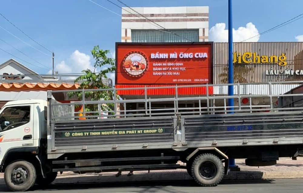 làm bảng hiệu quảng cáo dĩ an