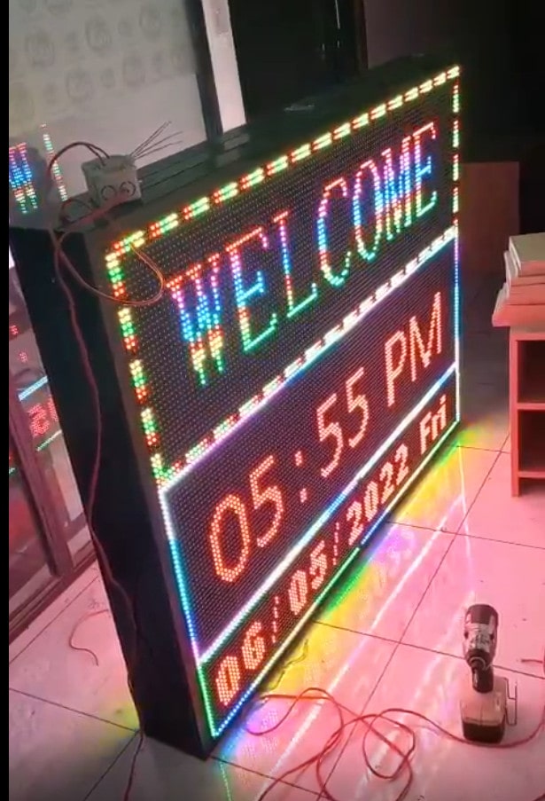Dich Vụ Làm Bảng Hiệu Tại Long Khánh - Đồng Nai 5 bảng led ma trận