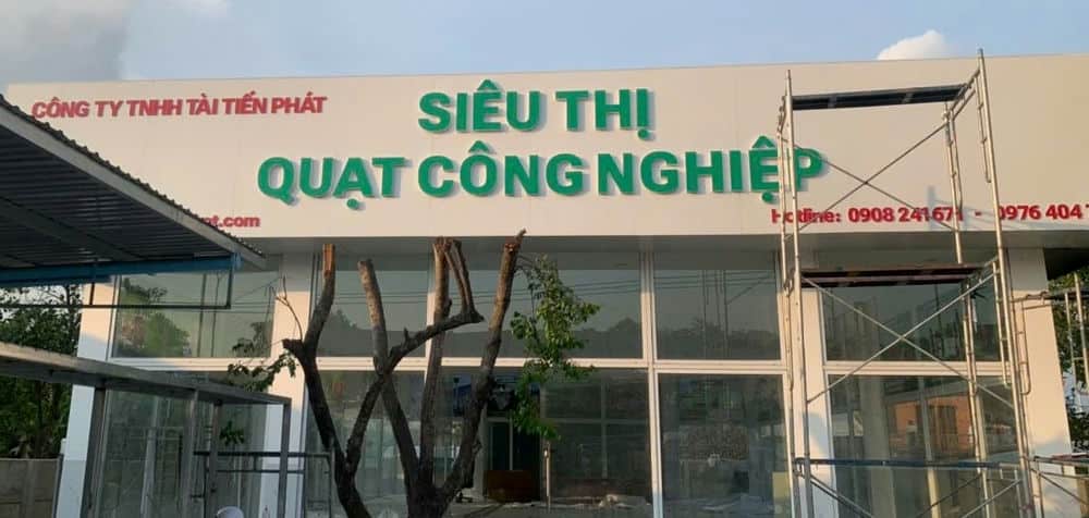 làm bảng hiệu quảng cáo dĩ an