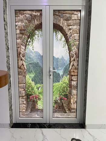 Tranh Decal Dán Kính Tại Biên Hòa 4 tranh dan kieng trang bom